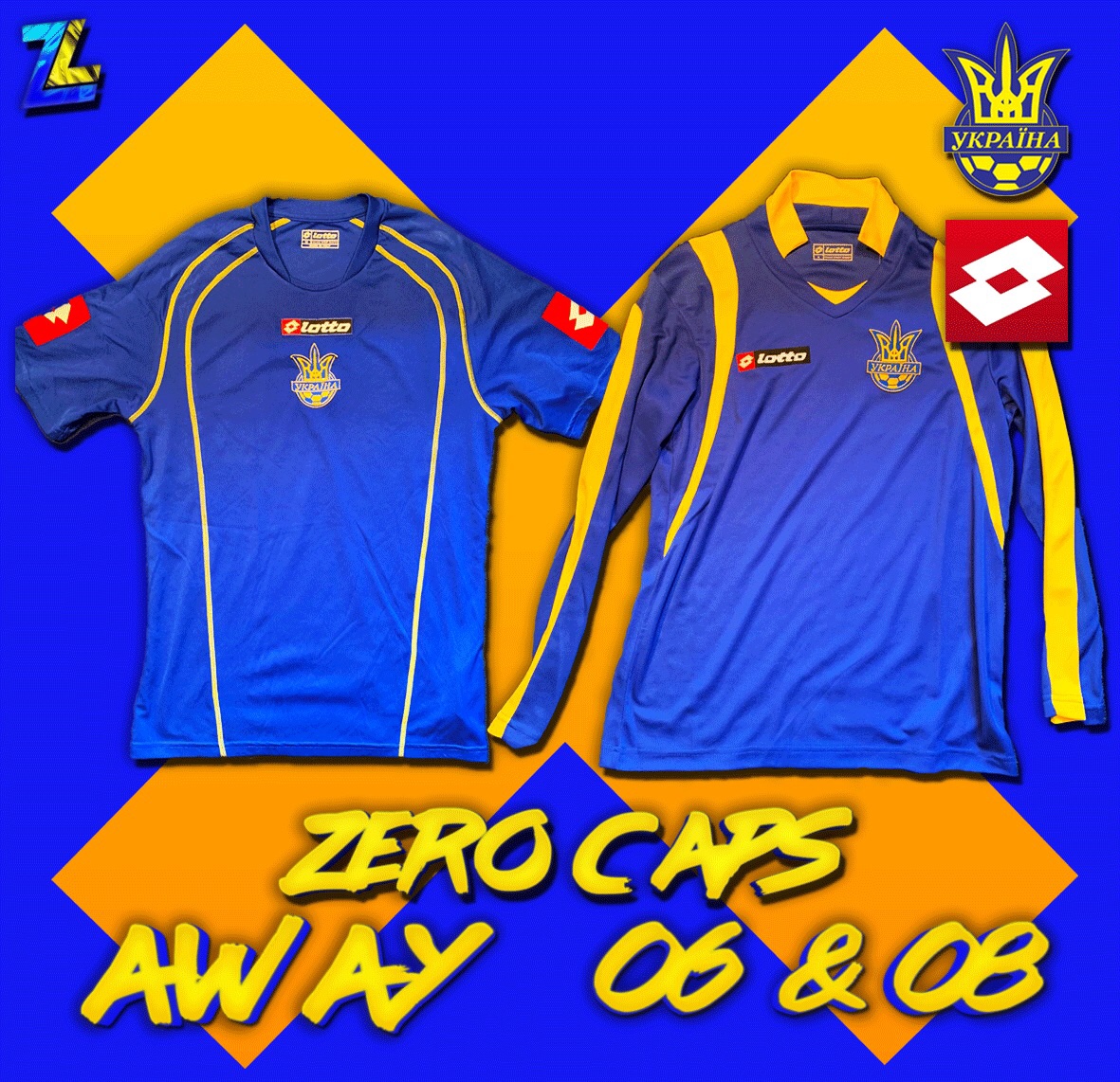 UKRAINE: A HISTORY OF THE NATIONAL TEAM KITS – ZORYA LONDONSK